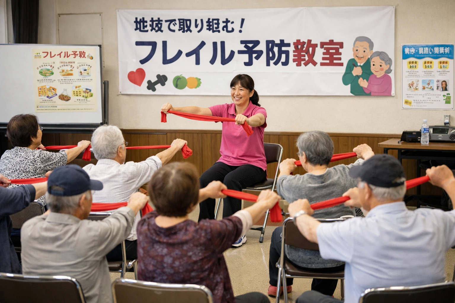 일본 기업의 지역사회 노쇠 예방 사회공헌 사례 대표 이미지
